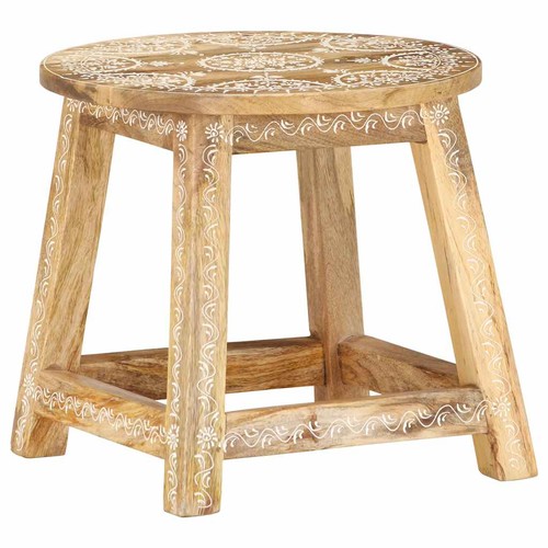 Sgabello dipinto mano - a,