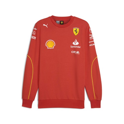 Felpa girocollo uomo puma - uomo,