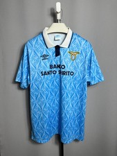 Maglia Home Soccer Umbro REPLICA Gascoigne #10 Lazio 1991 1992 Taglia XXL