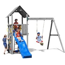 Scivolo e Altalena in legno