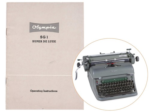 Macchina scrivere olympia - da,