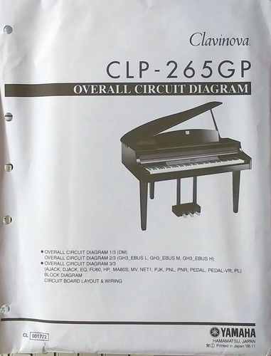 Yamaha clp 265gp clavinova - yamaha, clp-265gp