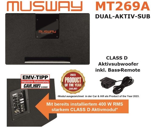 Musway mt269a doppio subwoofer - musway,