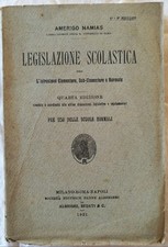 Amerigo Namias LEGISLAZIONE