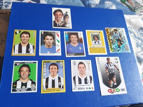 Lotto figurine juventus - di, 10