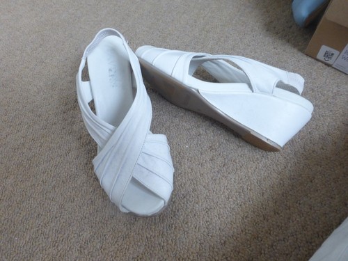 Scarpe pavers pelle bianca - scarpe,
