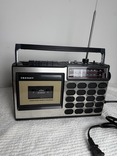 Crosley vintage 80s cassette - 80s,