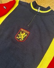 Rara Maglia Ciclismo Santini Vintage “Belgio” per Eroica Tg. M