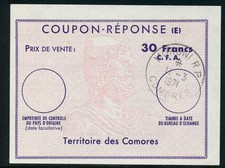 IRC0829 / COMORES - Tipo 10 -