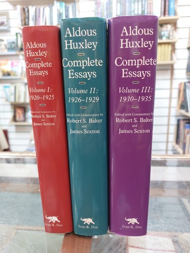 Aldous huxley complete essays - huxley,