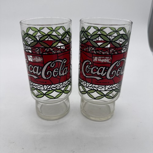 Bicchieri coca cola - cola, vintage