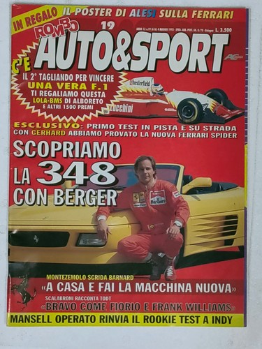 Auto sport rombo n 19 - sport,