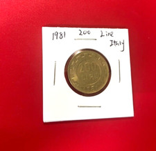 1981 200 LIRE ITALY COIN -