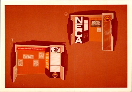 Neca trade show - booth, layout