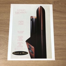 GRAM02 MAGAZINE ADVERT 11X8 NEW WILSON BENESCH LOUDSPEAKER SYSTEMS
