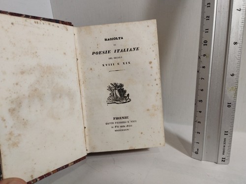 1836 raccolta poesie - raccolta,