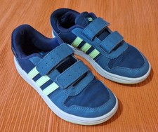 Adidas Scarpe Ginnastica Bambino Blu Lime Strappo Misura 35