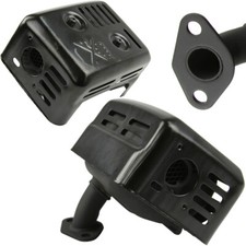 Marmitta per motore a scoppio 6,5CV HP per HONDA GX120 GX140 GX160 GX200