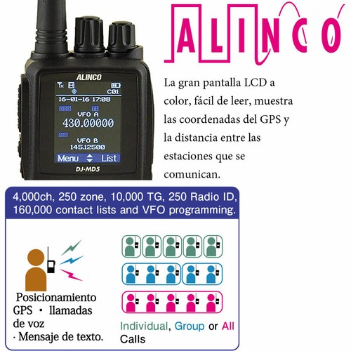 Alinco md5 xeg bibanda - alinco,