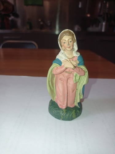 Madonna presepe vintage - la,