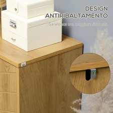 HOMCOM Mobile Multiuso Stile