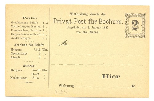 Germania local privatpost - germania, =ps