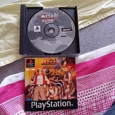 METAL SLUG X PS1 ITALIANO PLAYSTATION 1 SOLO DISCO + LIBRETTO ISTRUZIONI