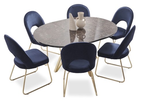 Gruppo pranzo sedie moderne - da,