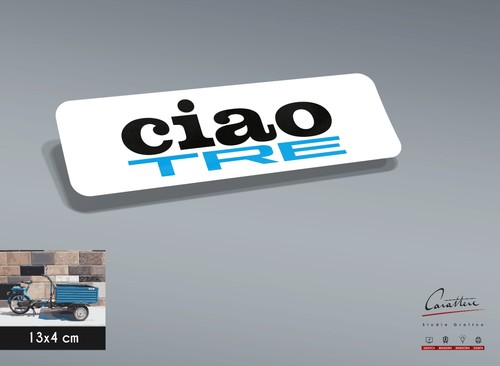 Adesivo piaggio ciao - adesivo, con
