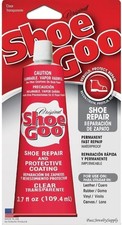 Colla adesiva Eclectic Shoe Goo, riparazione scarpe, trasparente, 110010, 3,7 fl. oz.