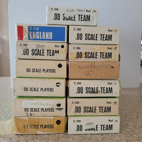 Subbuteo scatole squadra - 13,