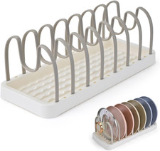 Porta Coperchi Pentole Portacoperchi Da Cucina Con Ripiani Regolabili Supporto D