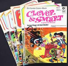 CLEVER & SMART Selezione Umorismo Agenti Gag Album Fumetti Condor Editore Ibanez