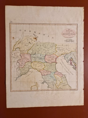 Rara mappa antica - rara,
