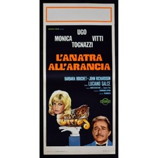 locandina L'ANATRA ALL'ARANCIA monica vitti ugo tognazzi bouchet B139