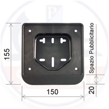 PORTATARGA VESPA EUROPEO PER