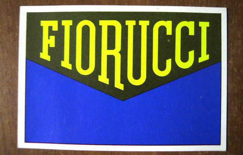 Figurina panini fiorucci - panini,
