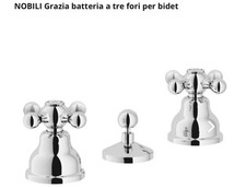BATTERIA TRE FORI PER BIDET