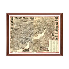 Vecchia mappa norwalk ct - vecchia,