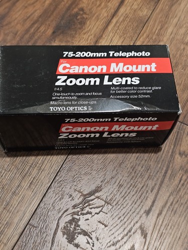 Toyo optics 200 - toyo, mm