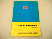Fiat 1500 118K Lista Ricambi