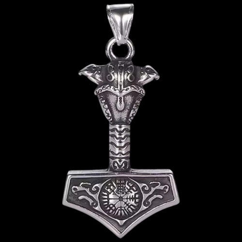 Collana martello thor - collana, di