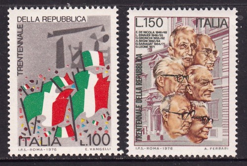 Rep 1976 trentennale - 1976:,