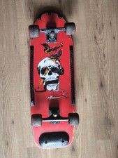 Vintage Skateboard  Skull Red– Old School Complete – Vintage Deck Anni 90