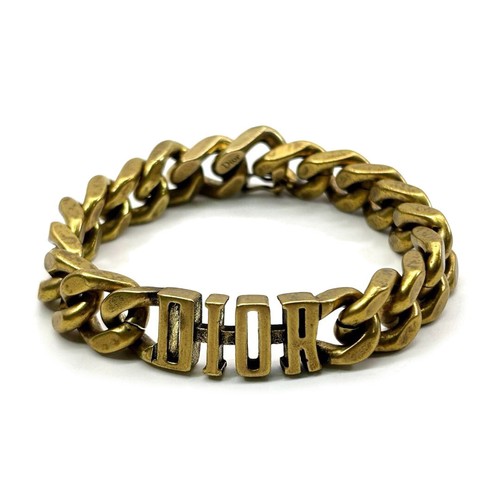 Christian dior logo chain - christian,