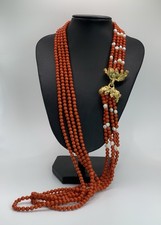 Collana Corallo Rosso Chiusura