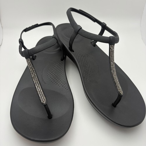 Infradito donna fit nero - 8,