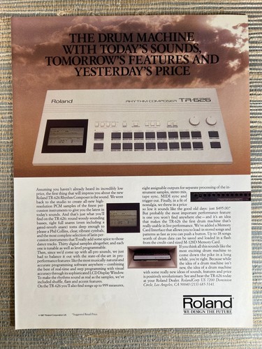 Roland 626 rhythm composer - roland,