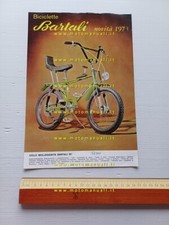 Bartali biciclette catalogo nuovi modelli 1973 depliant italiano originale