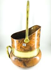 Portalegna in rame effetto